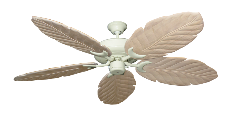 Raindance Nautical Blade Ceiling Fan - Wet Rated Outdoor w/ Stainless Steel Hardware